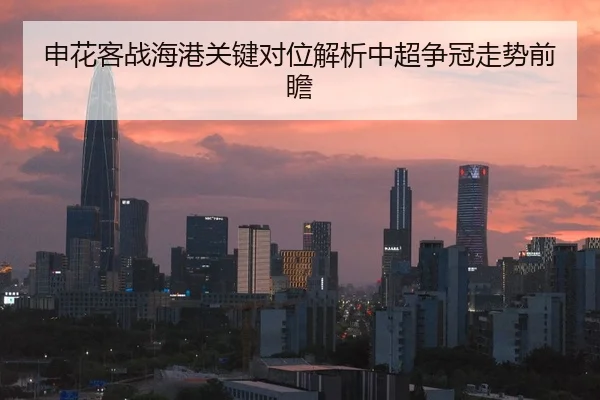 申花客战海港关键对位解析中超争冠走势前瞻